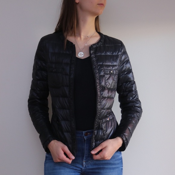 benetton light down jacket